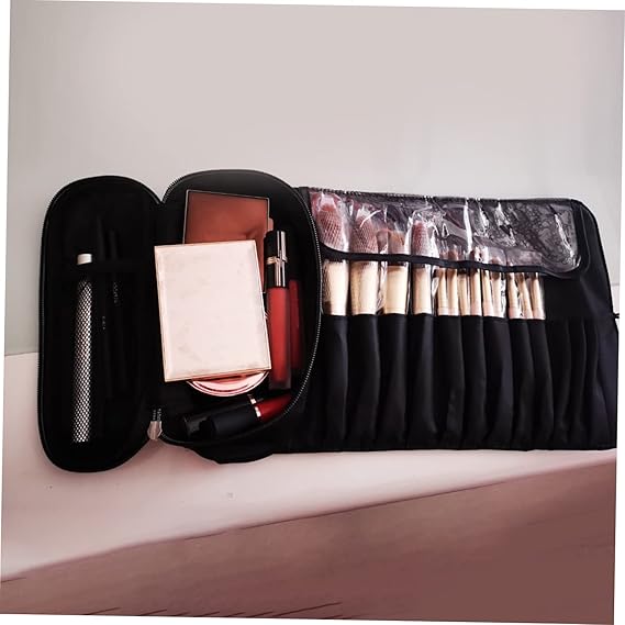 FRCOLOR Étui De Maquillage pour Pinceaux Pochette De Rangement pour Cosmétiques