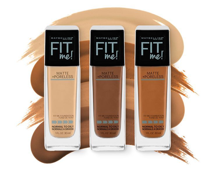 MAYBELLINE | Fit Me Matte + Poreless Liquid Foundation – Fond de Teint Liquide