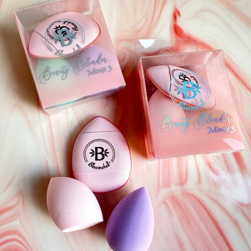 BLOOMSHELL - BEAUTY BLENDER MINI X3 (PACK X 12 SETS)
