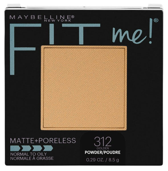 MAYBELLINE Fit Me Matte + Poreless Powder Teinte GOLDEN 312
