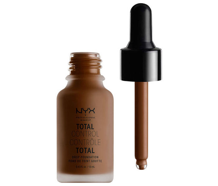 Fond de teint goutte NYX Total Control - teinte  Deep Espresso